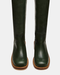 RIGGS DARK GREEN LEATHER