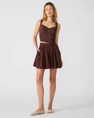 VANNY SKIRT WALNUT
