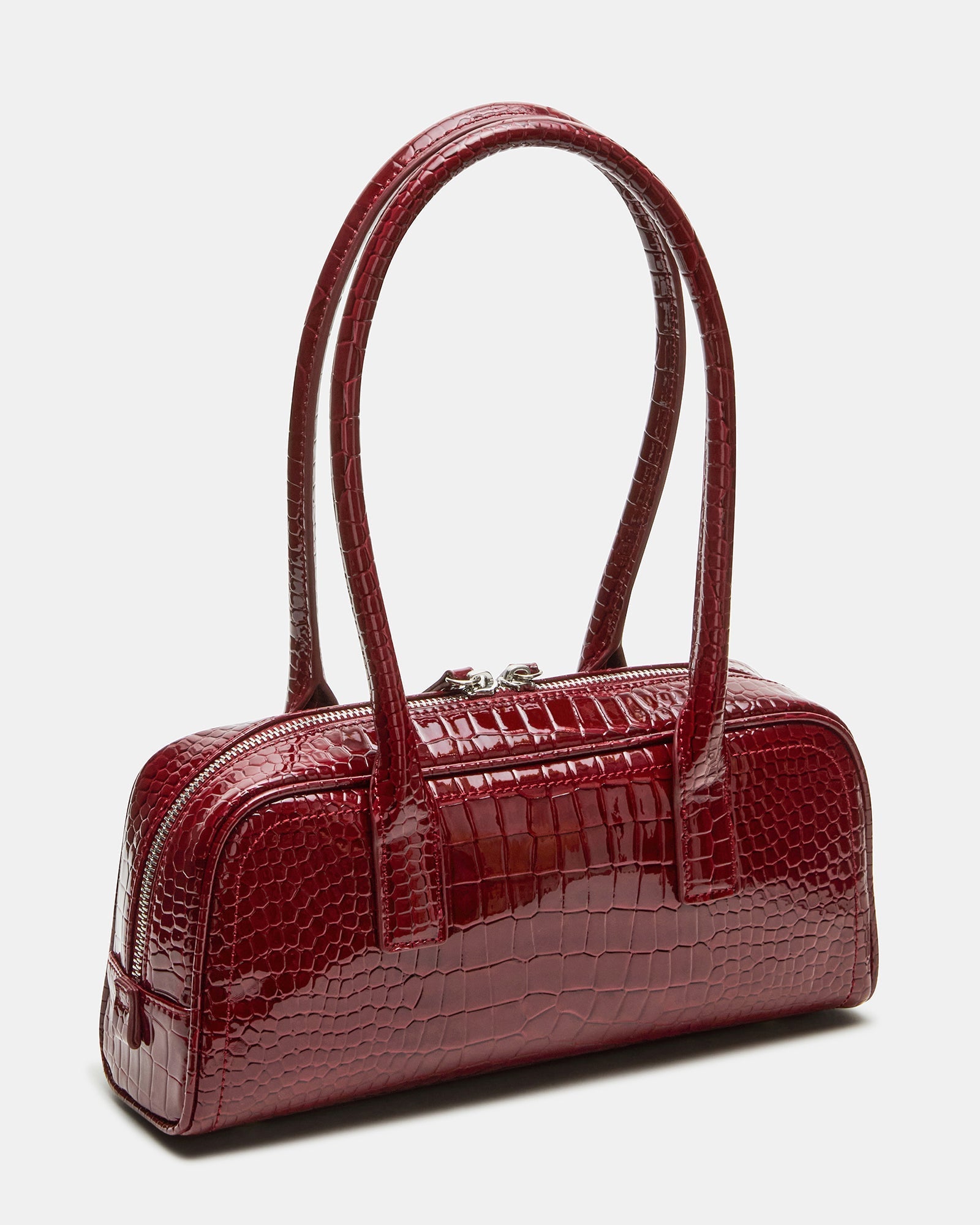 ANISE BAG RED CROCODILE