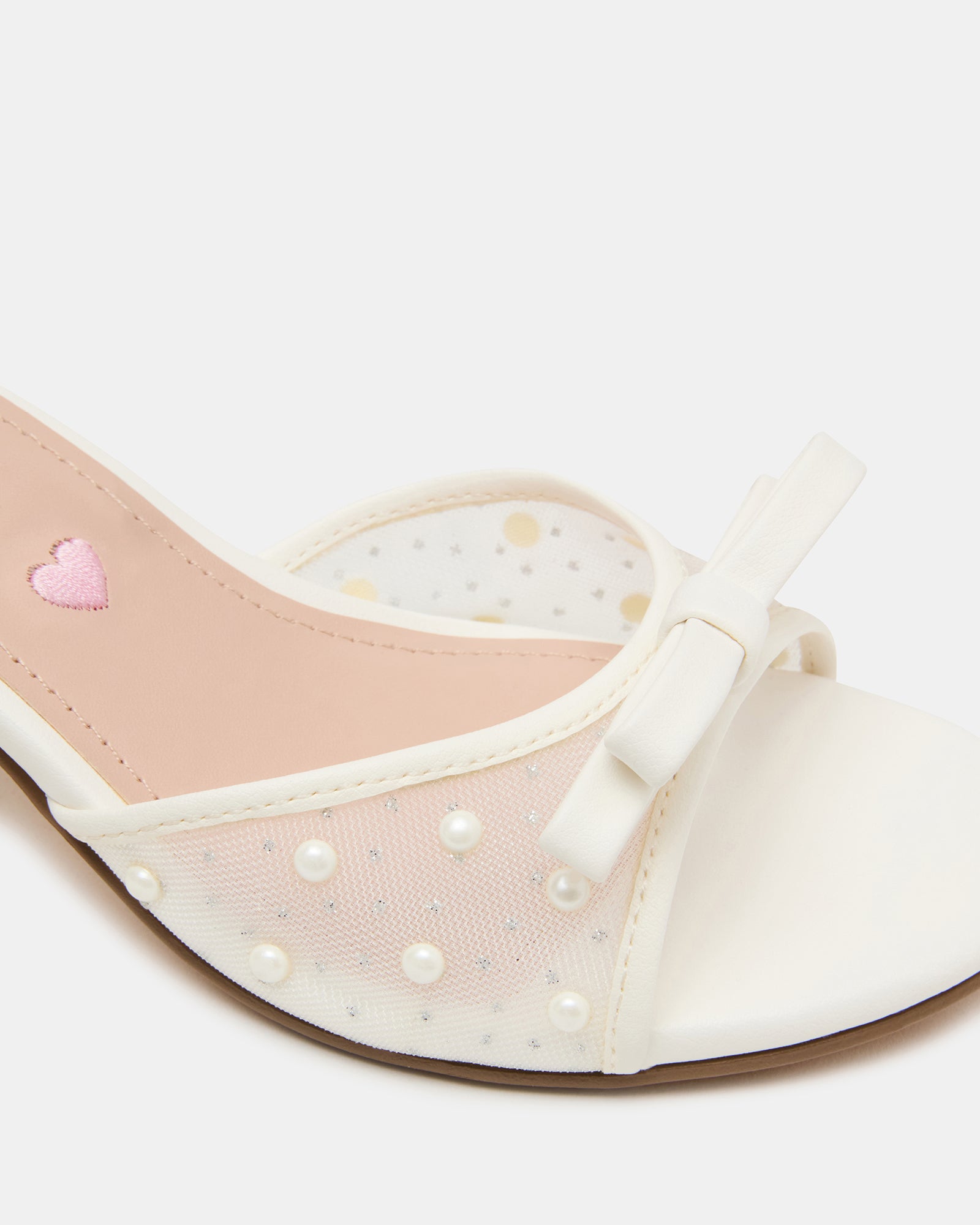 KIDS' ADIA WHITE MESH