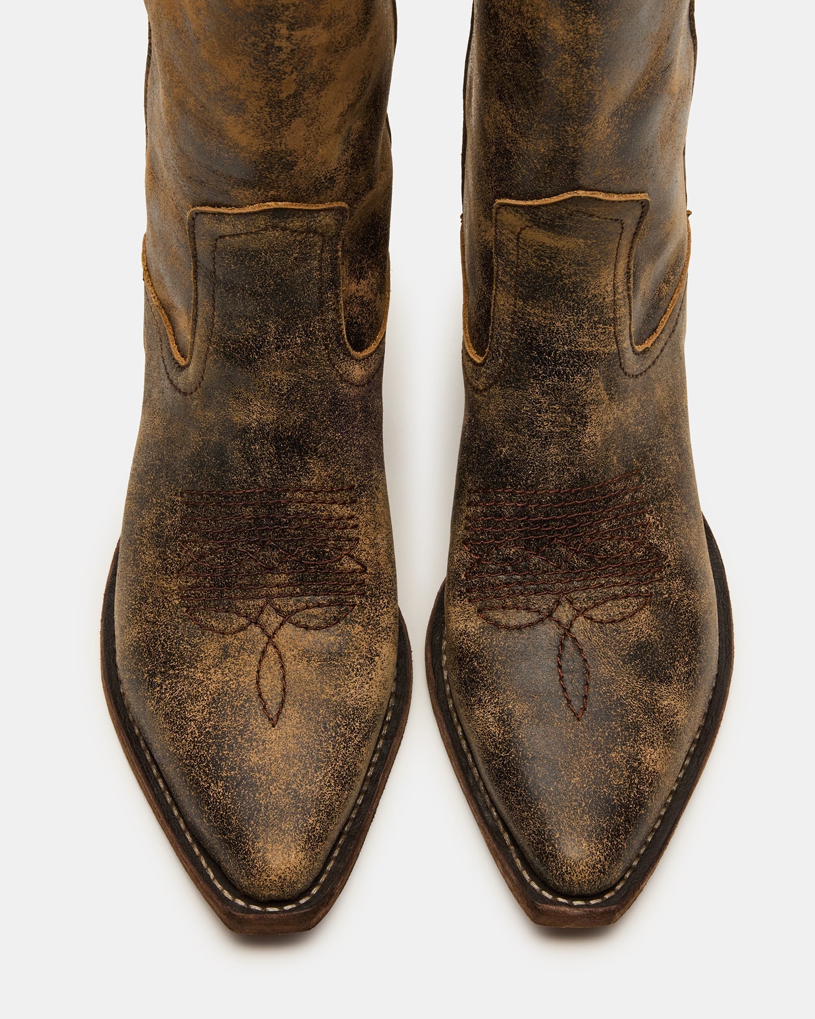 ALBANY BROWN DISTRESSED