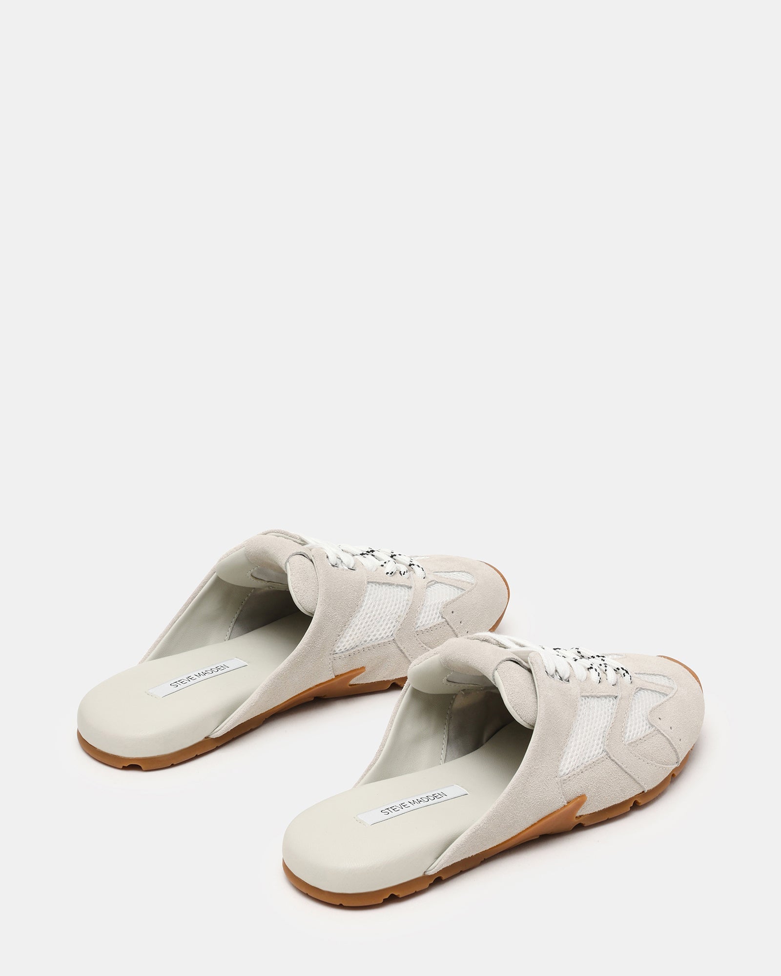 AZIEL MULE WHITE SUEDE