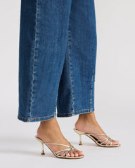EDNA CHAMPAGNE LEATHER