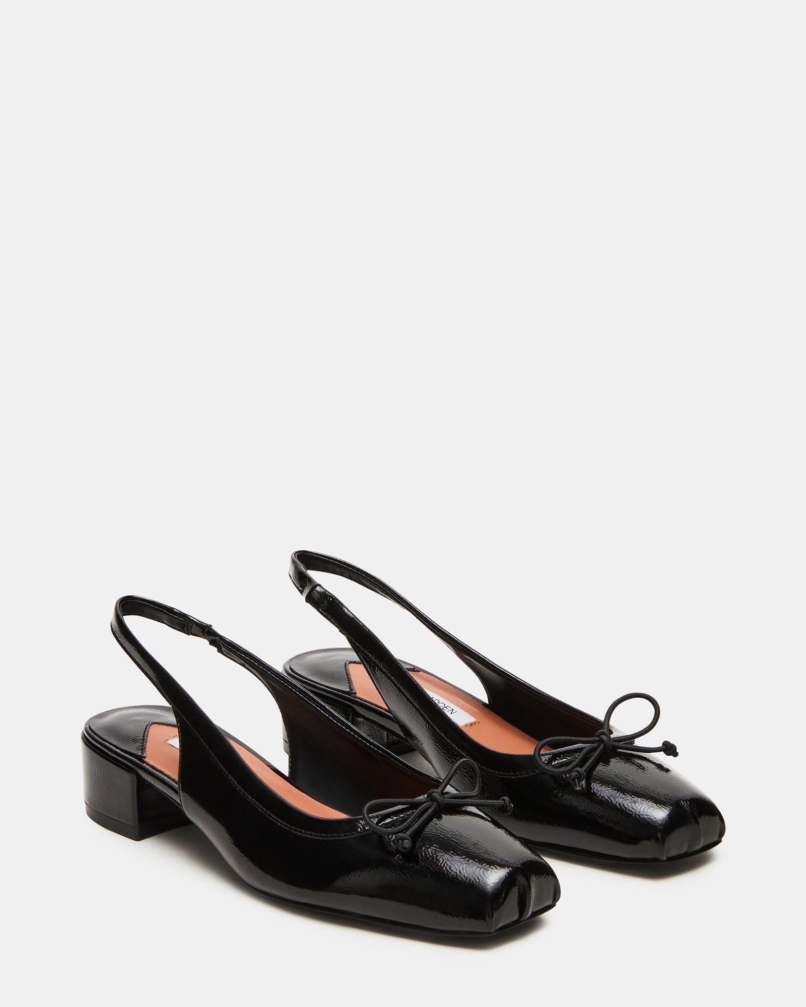 LOVED BLACK CRINKLE PATENT