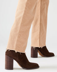 OBSESSION CHOCOLATE BROWN SUEDE