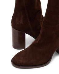 OBSESSION CHOCOLATE BROWN SUEDE
