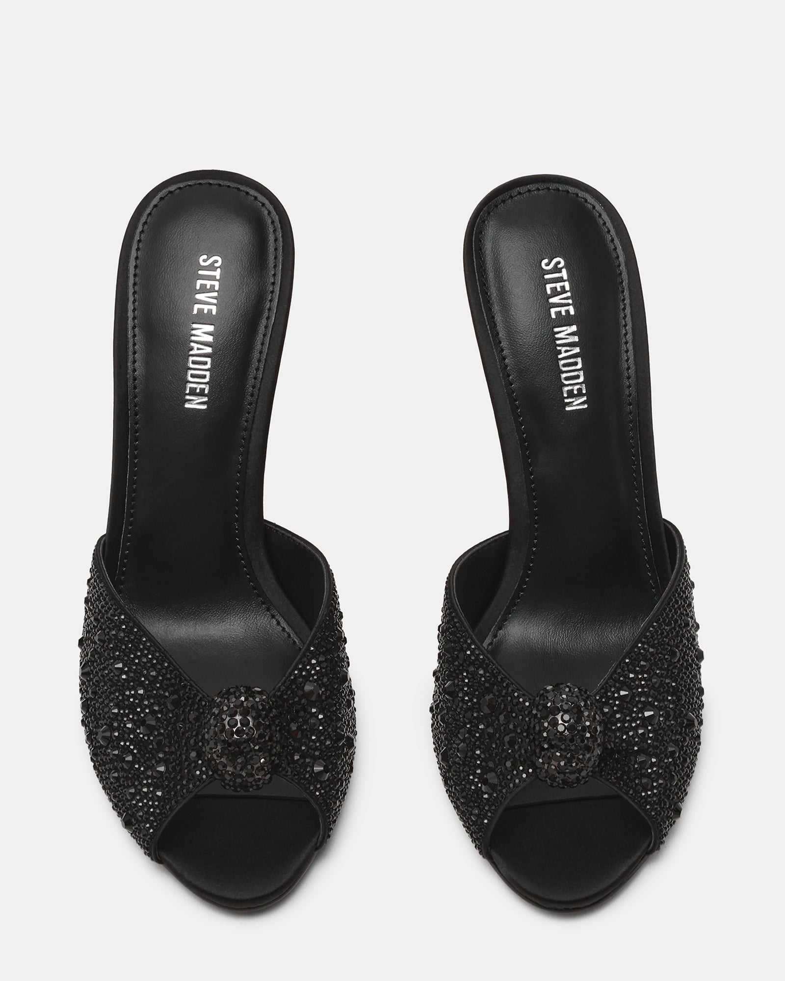 PRIYA BLACK RHINESTONES