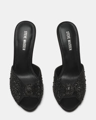 PRIYA BLACK RHINESTONES