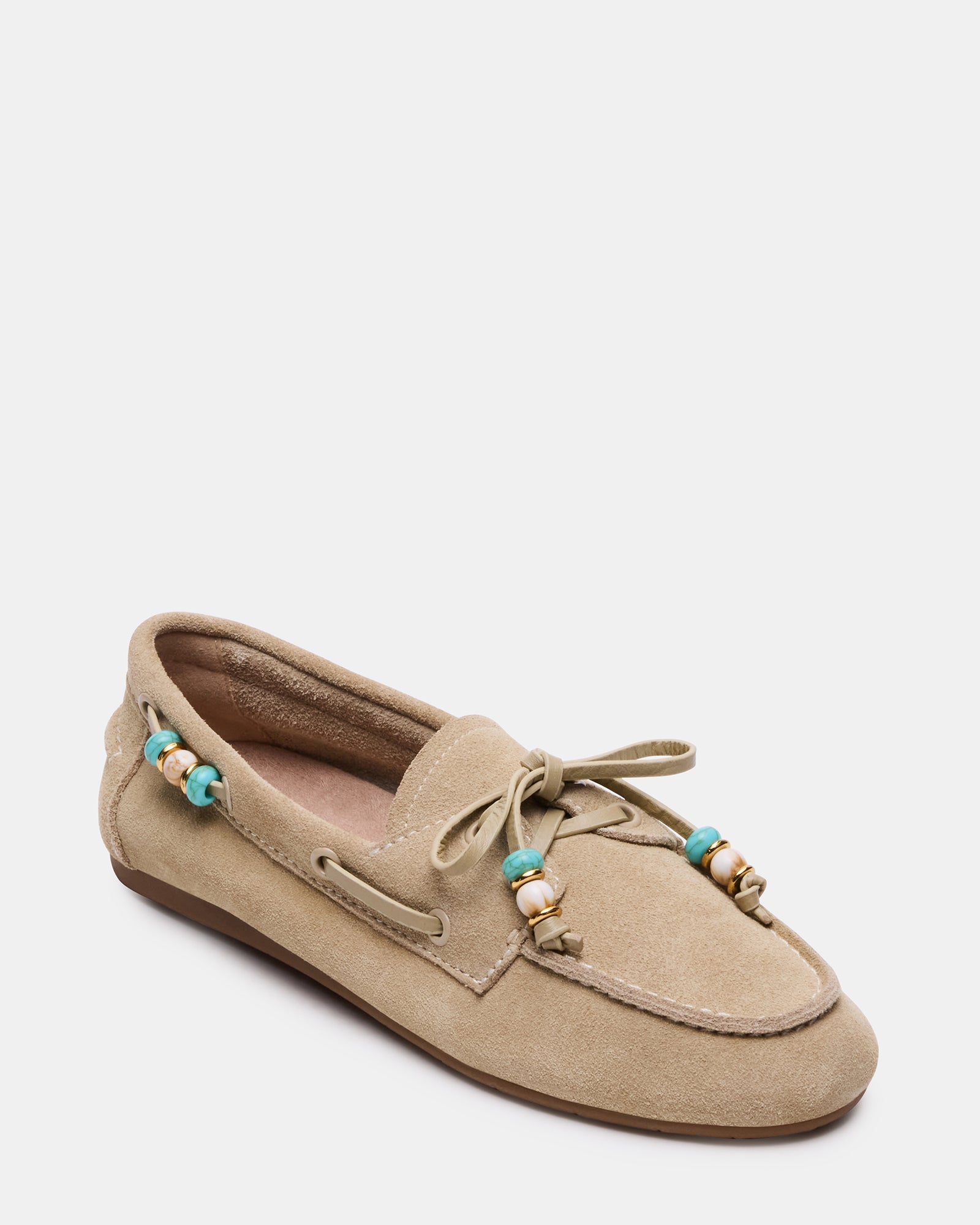 SAG BEADS SAND SUEDE