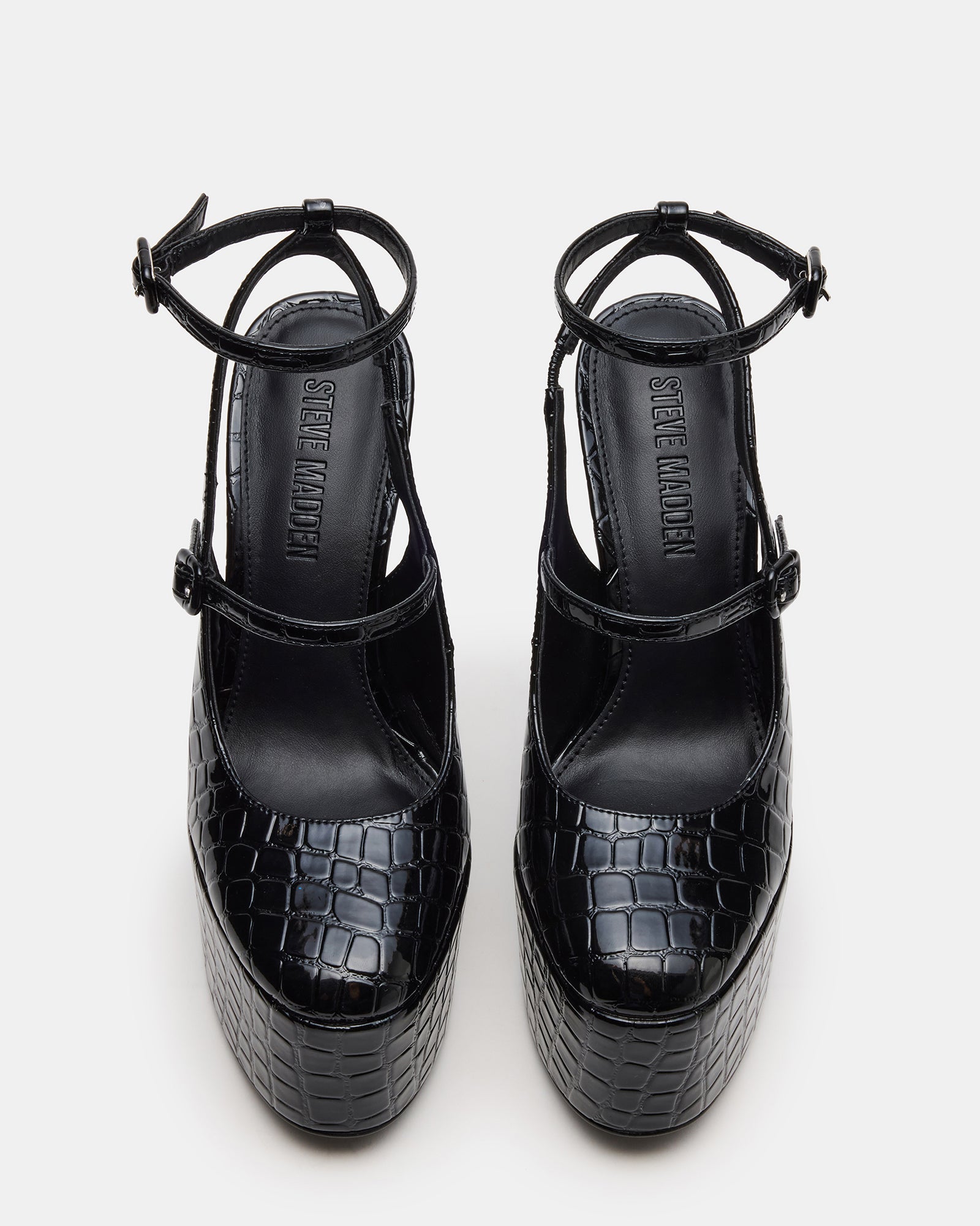 SCOTLYN BLACK CROCODILE